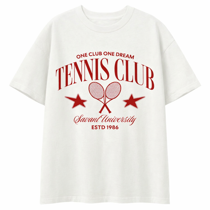 Savant University Tennis Club Tee